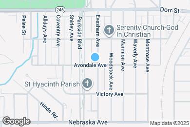 Map image of the property - 901 Evesham Ave