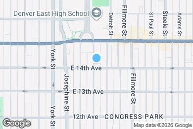 Map image of the property - 2607 E 14th Ave