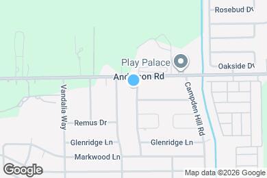 Map image of the property - 15216 Wickbriar Dr