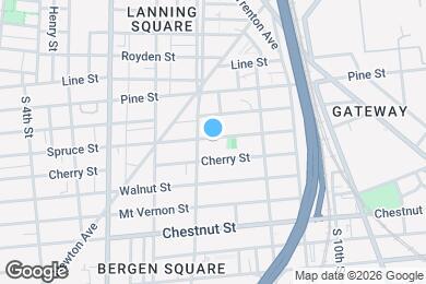 Map image of the property - 718 Spruce St