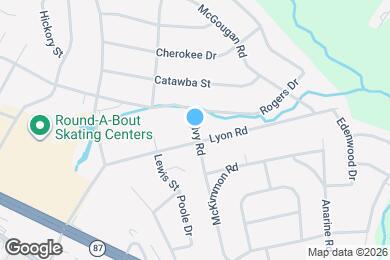 Map image of the property - 1103 Ivy Rd
