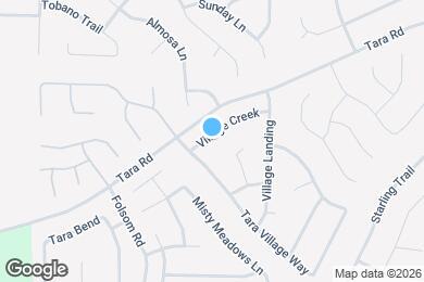 Map image of the property - 1117 Village Creek