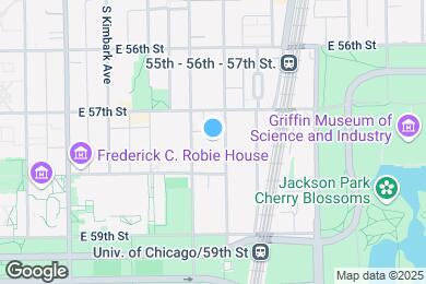 Map image of the property - 5728 S Blackstone Ave