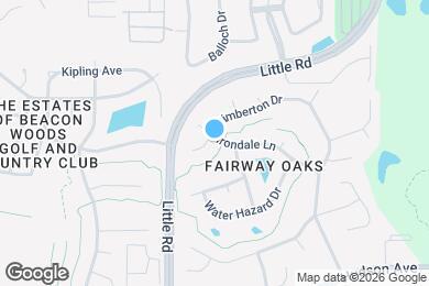 Map image of the property - 14521 Pimberton Dr