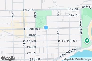 Map image of the property - 827 E Broadway