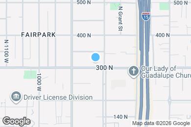 Map image of the property - 818 W 300 N