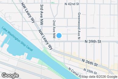 Map image of the property - 120 NW 39th St