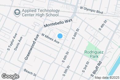 Map image of the property - 812 W Mines Ave