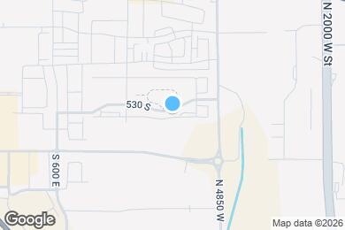Map image of the property - 799 E 550 S