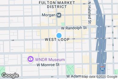 Map image of the property - 969 W Washington Blvd