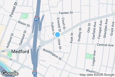 Map image of the property - 221 Salem St