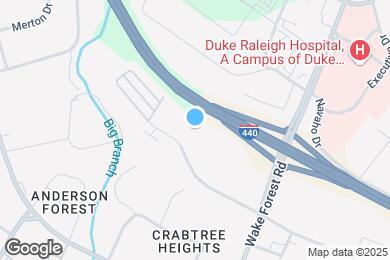 Map image of the property - Furnished Studio-Raleigh - North Raleigh -...