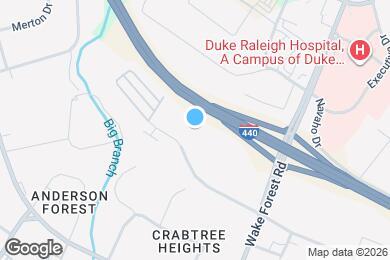 Map image of the property - Furnished Studio-Raleigh - North Raleigh - Wake Towne Drive
