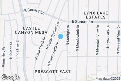 Map image of the property - Charming 2-bedrooms, 1.5-baths home nestled in the heart of Prescott Valley!