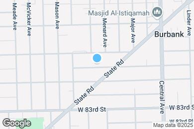 Map image of the property - 5840 81st Pl