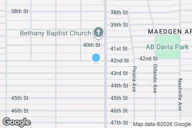 Map image of the property - 4407 42nd St