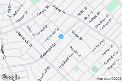 Map image of the property - 179 Belmont St