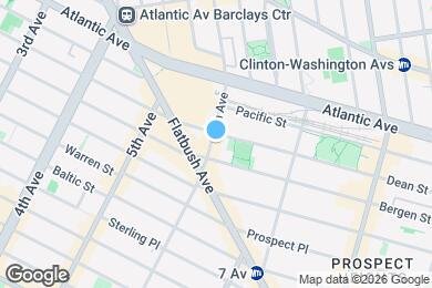 Map image of the property - 53 6th Ave