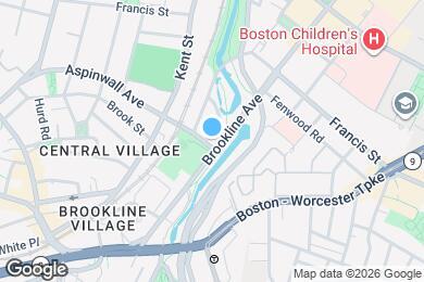 Map image of the property - 553 Brookline Ave