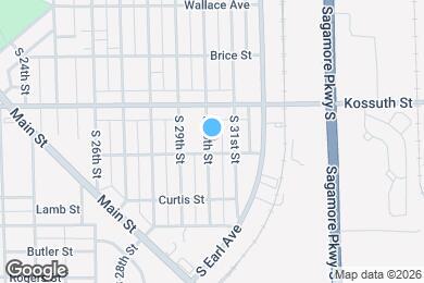 Map image of the property - 727 S 30th St
