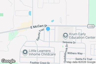 Map image of the property - 105 Comanche Trail