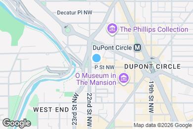 Map image of the property - Room in Shared 3 bed/2 bath home in Dupont Circle