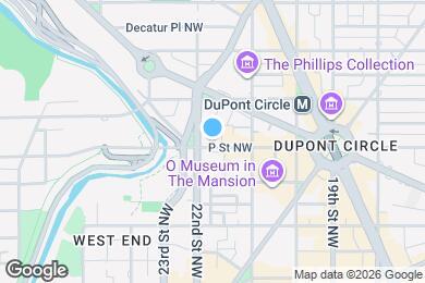 Map image of the property - Room in Shared 4 bed/2 bath home in Dupont Circle