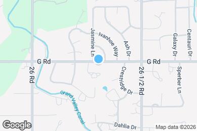 Map image of the property - 2633 G Rd