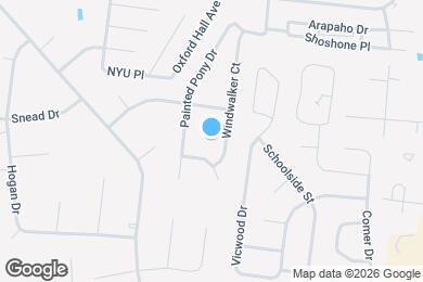 Map image of the property - 911 Red Feather Trail