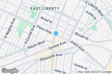 Map image of the property - The Penn at Walnut on Highland