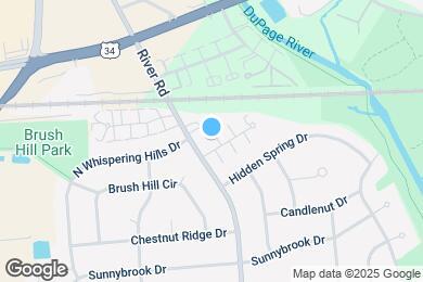 Map image of the property - 1225 Whispering Hills Ct