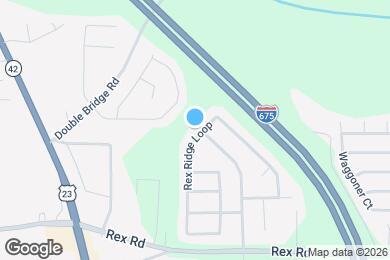 Map image of the property - 5770 Rex Ridge Loop