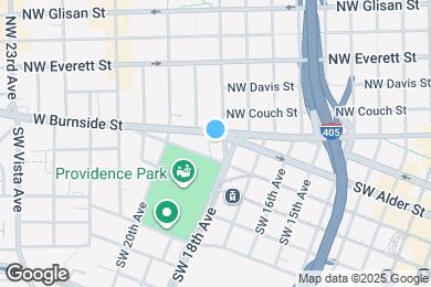 Map image of the property - 1926 W Burnside St