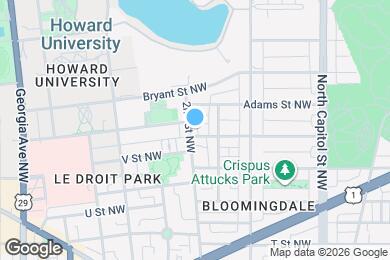 Map image of the property - 149 W St NW