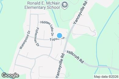 Map image of the property - 5613 Topsail Ct