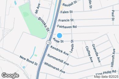 Map image of the property - 23 Airlie St