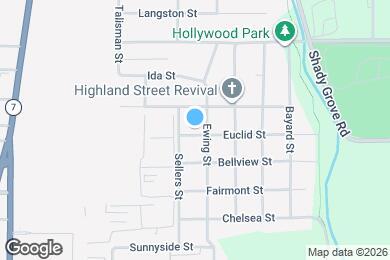Map image of the property - 307 Euclid St