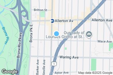 Map image of the property - 2507 Cruger Ave