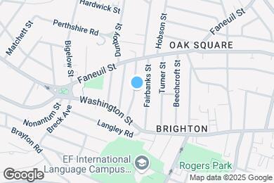 Map image of the property - 33 Oak Square Ave