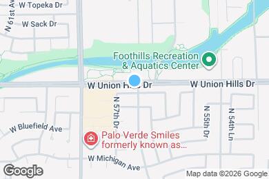 Map image of the property - 5704 W Villa Theresa Dr