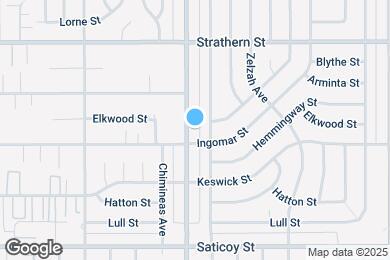 Map image of the property - 7814 Lindley Ave