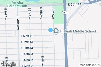 Map image of the property - 671 E 60th St