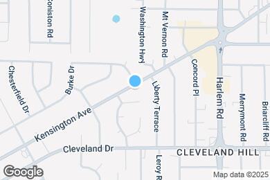 Map image of the property - 1833 Kensington Ave