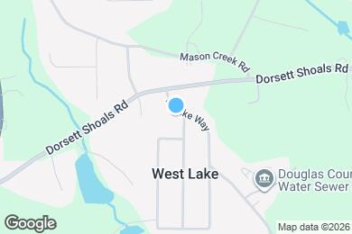Map image of the property - 4852 W Ridge Dr