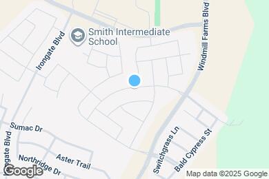 Map image of the property - 3023 Chico Dr