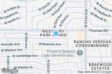 Map image of the property - 5302 W Edgemont Ave