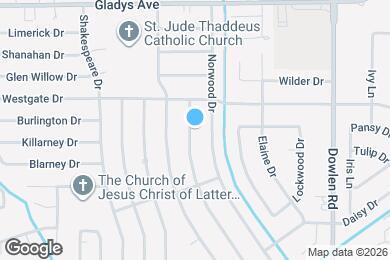 Map image of the property - 1150 Chatwood Dr.