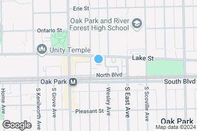 Map image of the property - Oak Park City Apartments