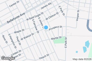 Map image of the property - 180 S Jones St