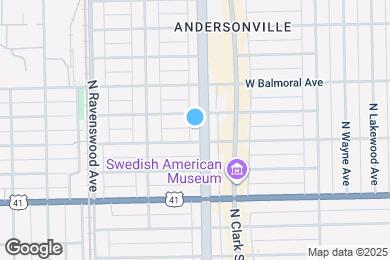 Map image of the property - 5310 N Ashland Ave